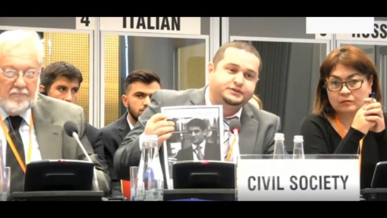 Speech of Nuriddin Rizoyi at the OSCE conference