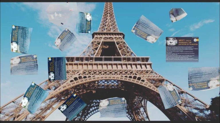 “Сарозер” шудани Рахмонов аз манораи Париж