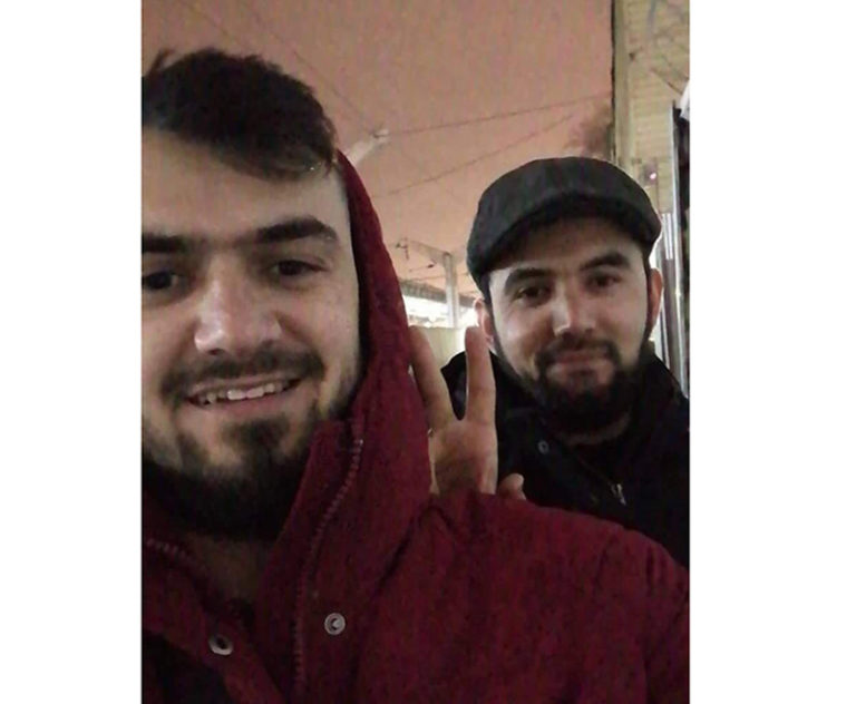 Khursand Najmiddinov is released from the courtroom