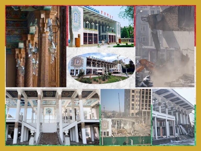 Снос чайханы “Рохат” – убийство истории и идентичности