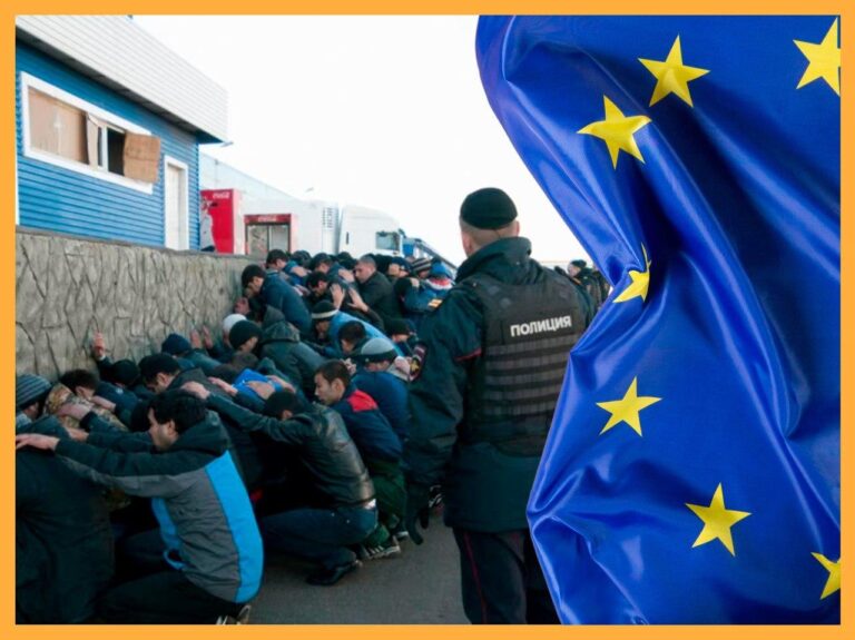 ИТТИҲОДИ АВРУПО АЗ ШИКАНҶАИ МУҲОҶИРОНИ ТОҶИК ДАР РОССИЯ САДО БАЛАНД МЕКУНАД, АММО АЗ РЕЖИМИ ДИКТАТОРИИ РАҲМОНОВ ХАБАРЕ НЕСТ!